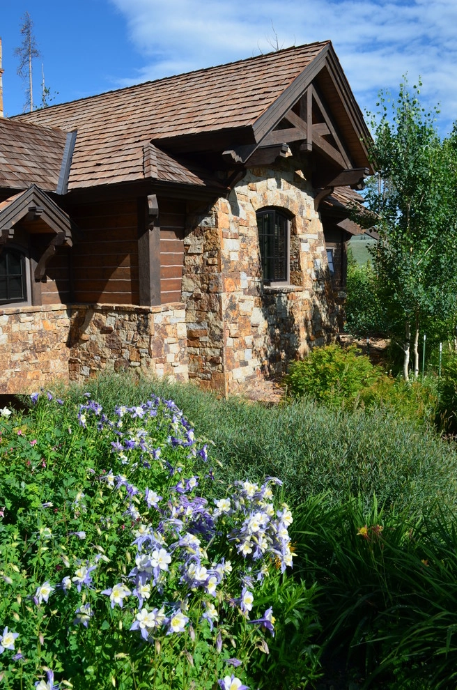 Design - Build Mountain Home Landscape in Summit County, CO by Neils Lunceford, Inc. - Photo 13