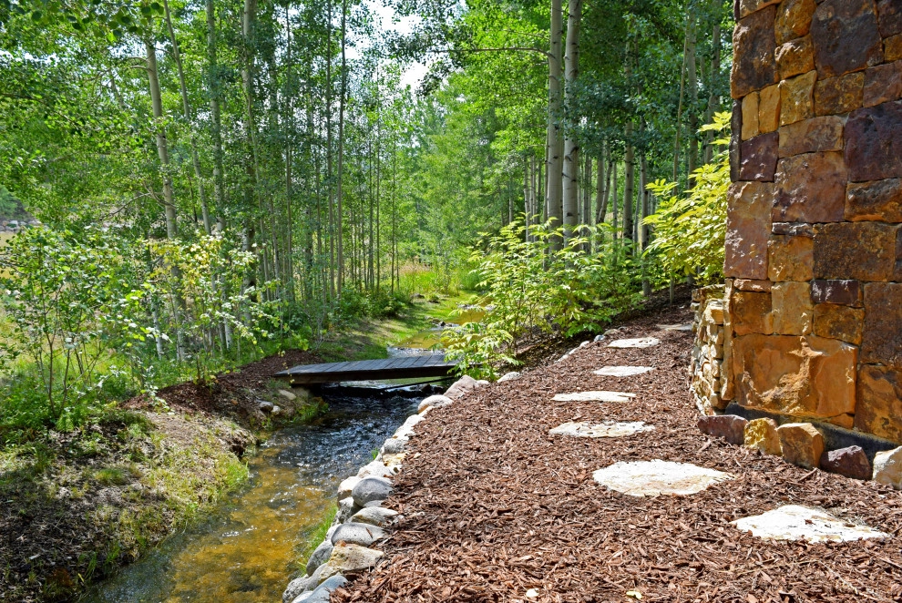 Design - Build Landscaping for Summit County private residence by Neils Lunceford, Inc. - Photo 5