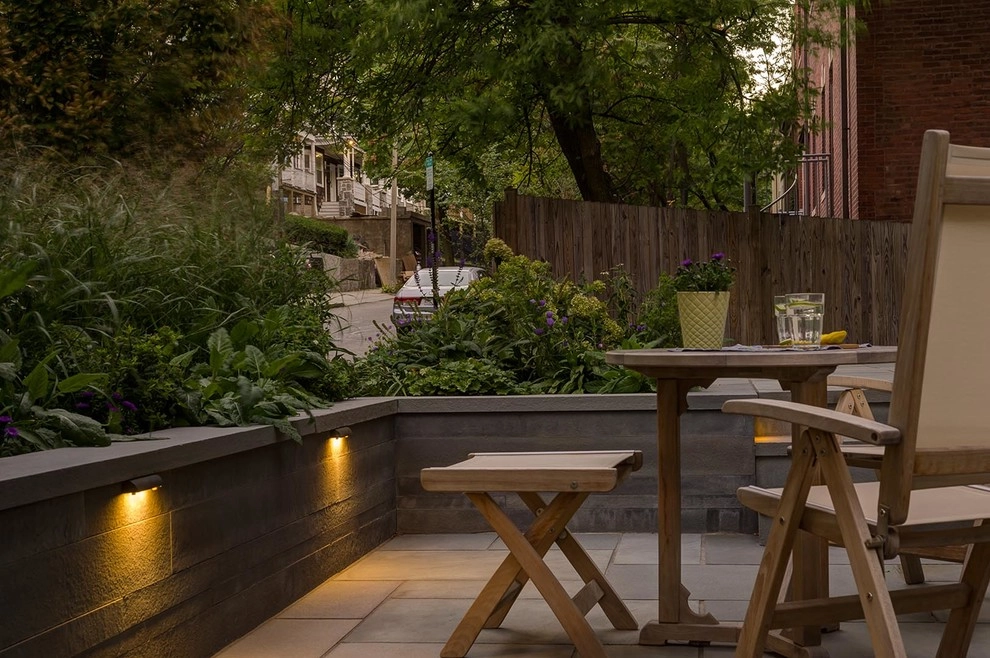 Brookline Modern Front Yard by Nilsen Landscape Design, LLC - Photo 3