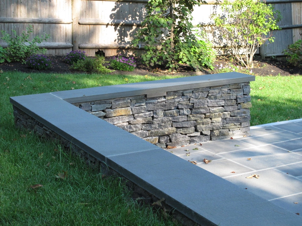 Belmont Terraced Backyard by Nilsen Landscape Design, LLC - Photo 7