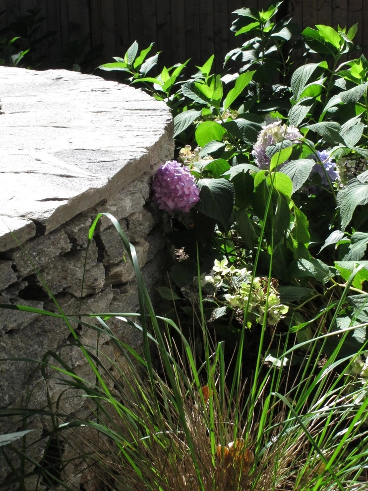 Jamaica Plain Entertaining Space and Built in Spa by Nilsen Landscape Design, LLC - Photo 2