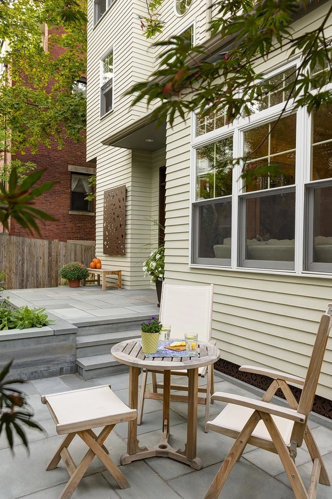 Brookline Modern Front Yard by Nilsen Landscape Design, LLC - Photo 15