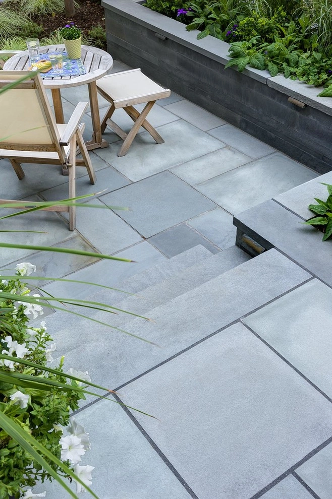 Brookline Modern Front Yard by Nilsen Landscape Design, LLC - Photo 16