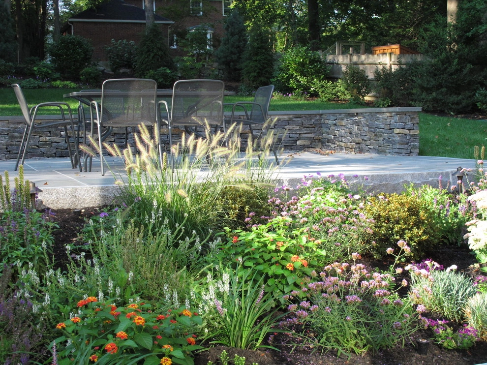 Belmont Terraced Backyard by Nilsen Landscape Design, LLC - Photo 2