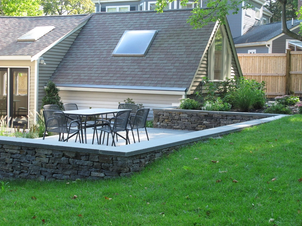 Belmont Terraced Backyard by Nilsen Landscape Design, LLC - Photo 5
