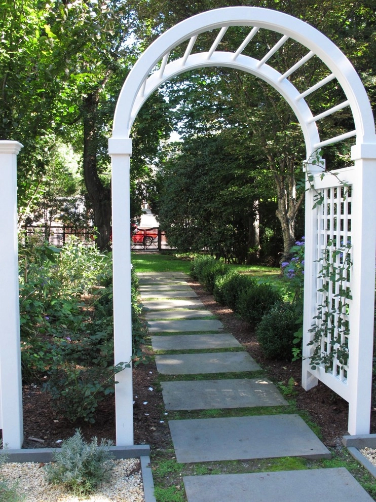 Cambridge Custom Pergola and Swing by Nilsen Landscape Design, LLC - Photo 5