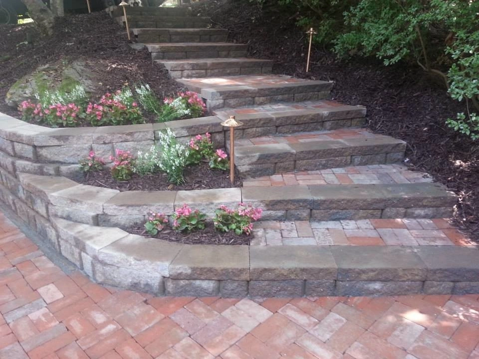 Paver Hardscapes and Belgard Retaining wall by North Georgia Landscape Managemement LLC - Photo 6