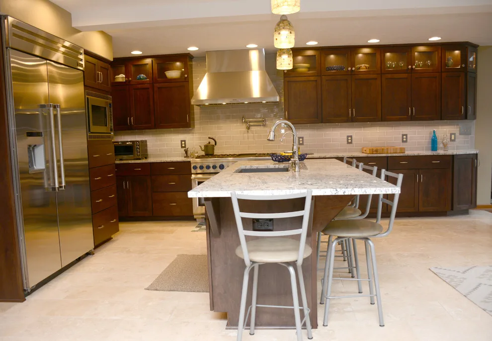 Kitchen renovation for Bill and Karen C. by Bradford Builders, Inc. - Photo 2
