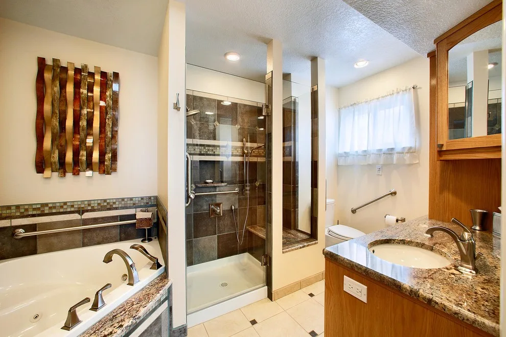 Upscale Bathroom with "Walk-In" Closet by Arch Design, Inc - Photo 4