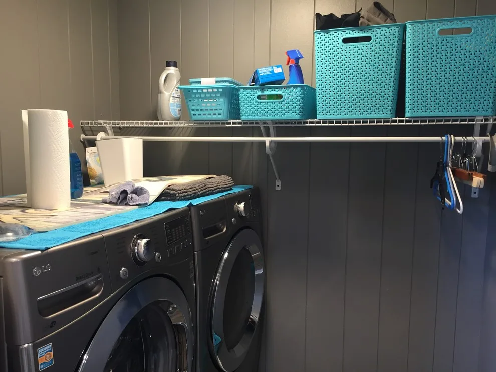 A Fresh Laundry Space by Technically Aesthetic General Contractors - Photo 2
