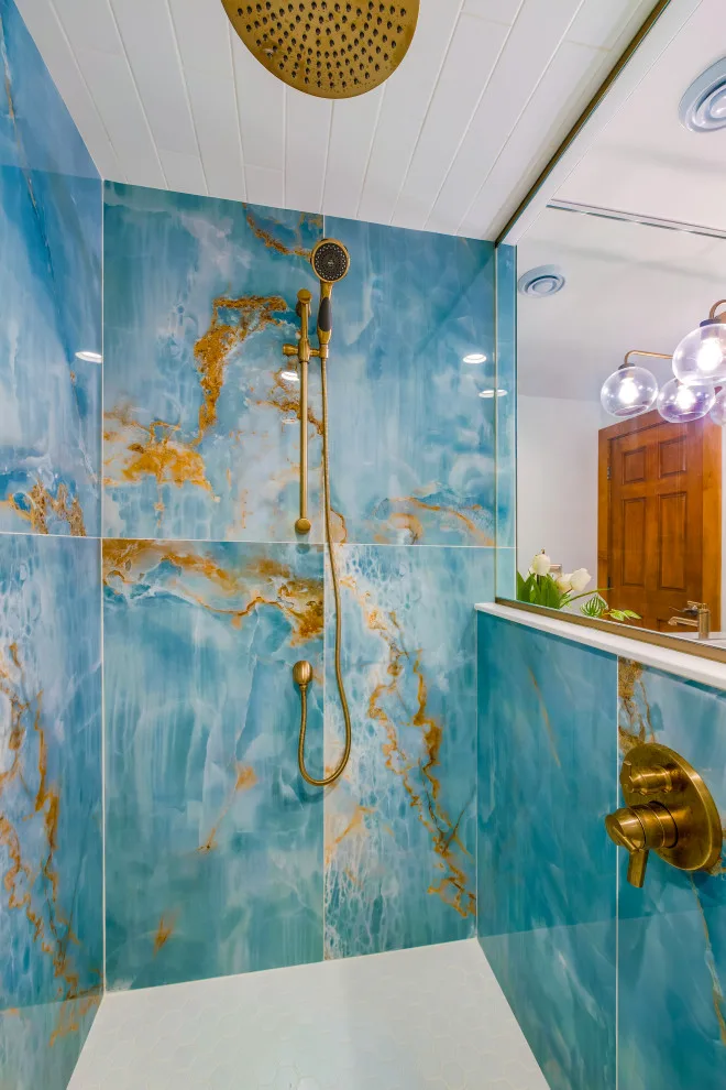 A Retreat in the Completed Basement by Sylvestre Remodeling & Design - Photo 3