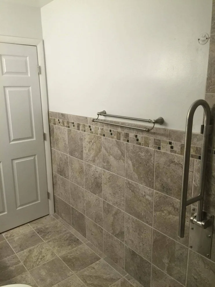 Inclusive Bathroom Renovation by Beatty Construction & Roofing - Photo 2