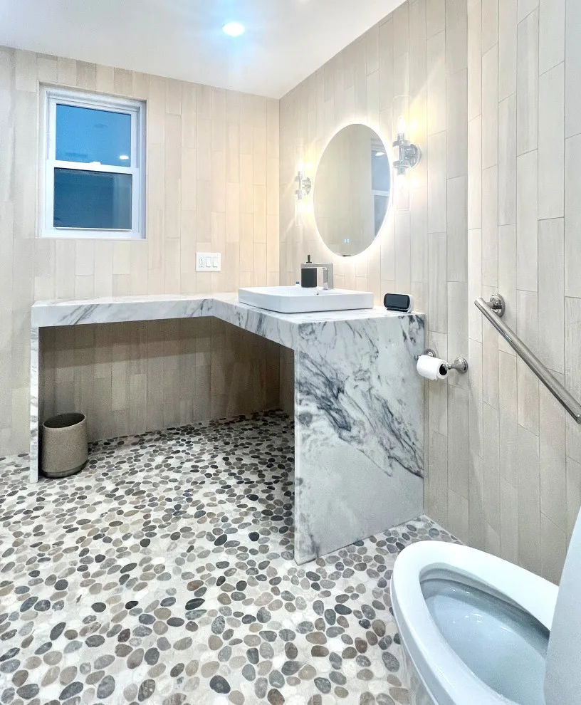 Accessible Bathroom Design by Grain & Steel Contracting LLC - Photo 3