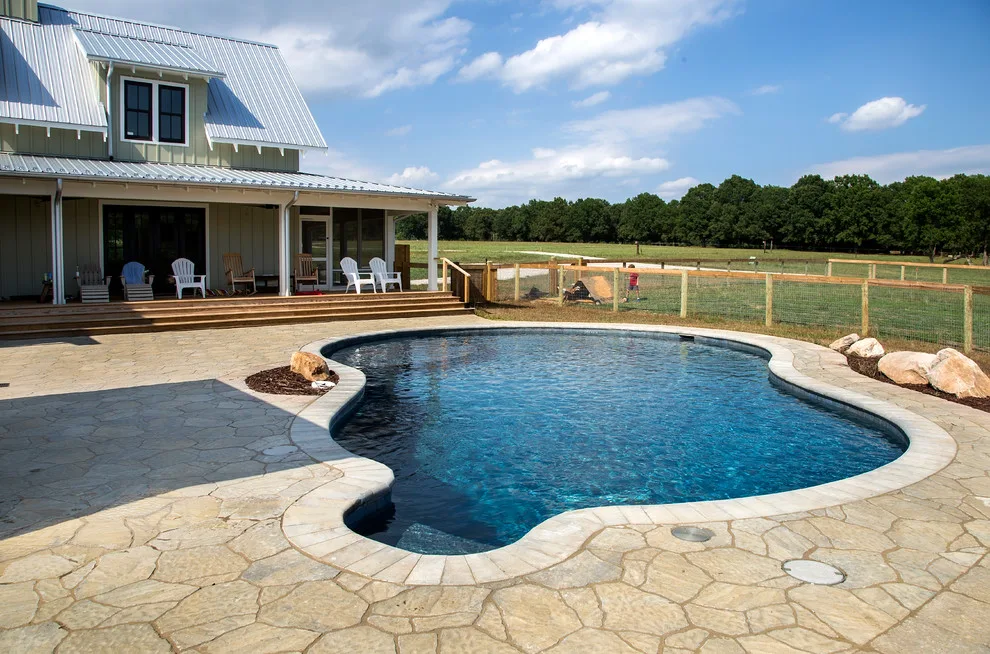 Raleigh Custom Pool Project by Hawkins Landscape Architecture/TriadGarden - Photo 10