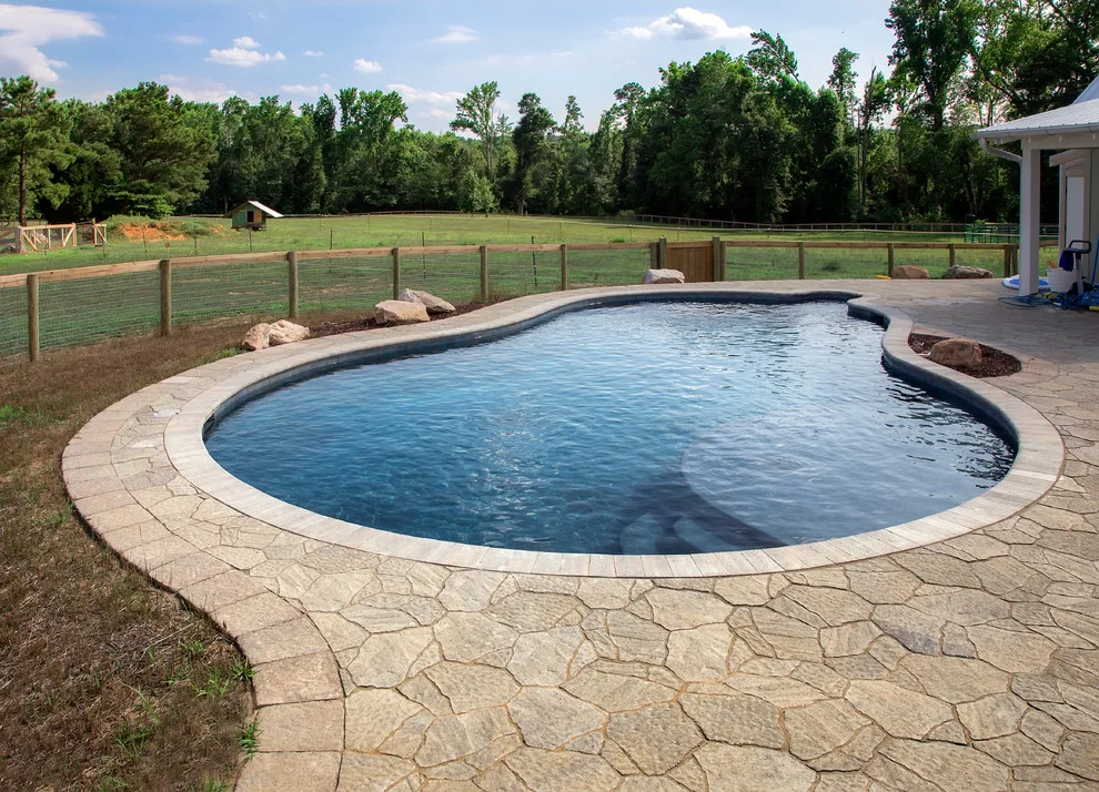Raleigh Custom Pool Project by Hawkins Landscape Architecture/TriadGarden - Photo 4