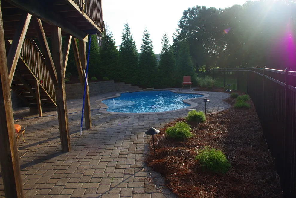 Tropical Pool in Summerfield by Hawkins Landscape Architecture/TriadGarden - Photo 8