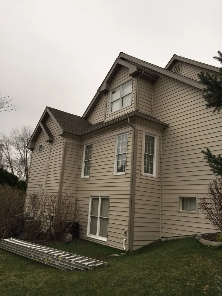 Chesterfield, MO - Rustic Beige with Clay Trim by Clearview Windows And Siding - Photo 12