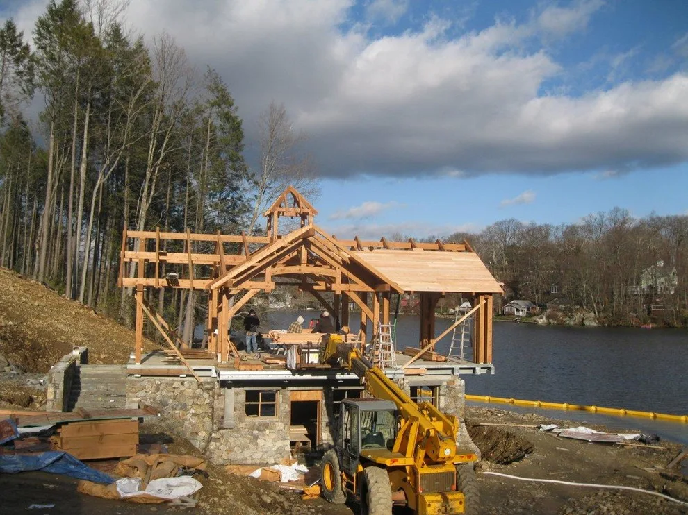 Traditional New England Boathouse by Woodbury Supply Company, Inc. - Photo 5