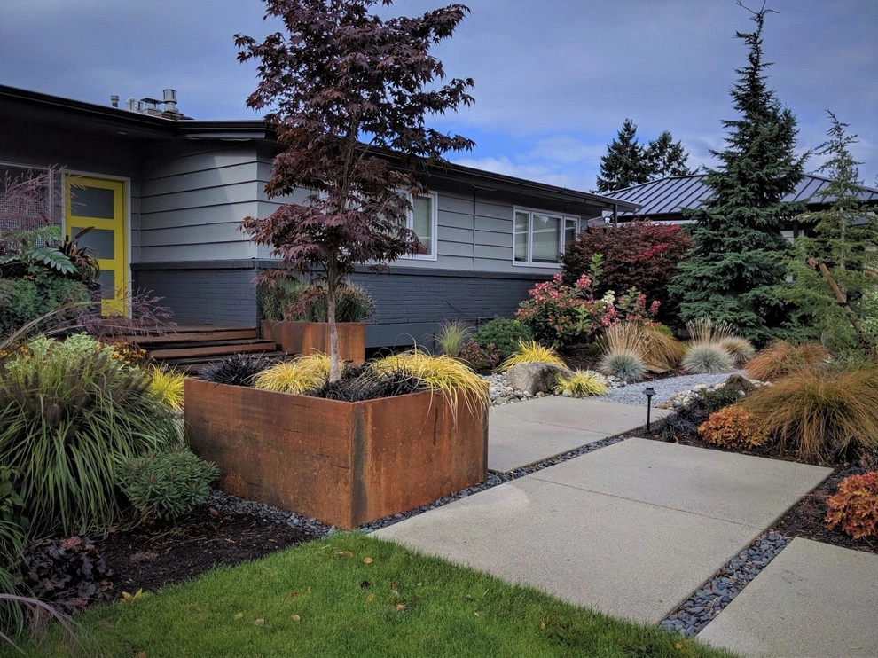 Broadview Mid-Century Makeover by Olander Garden Design - Photo 6