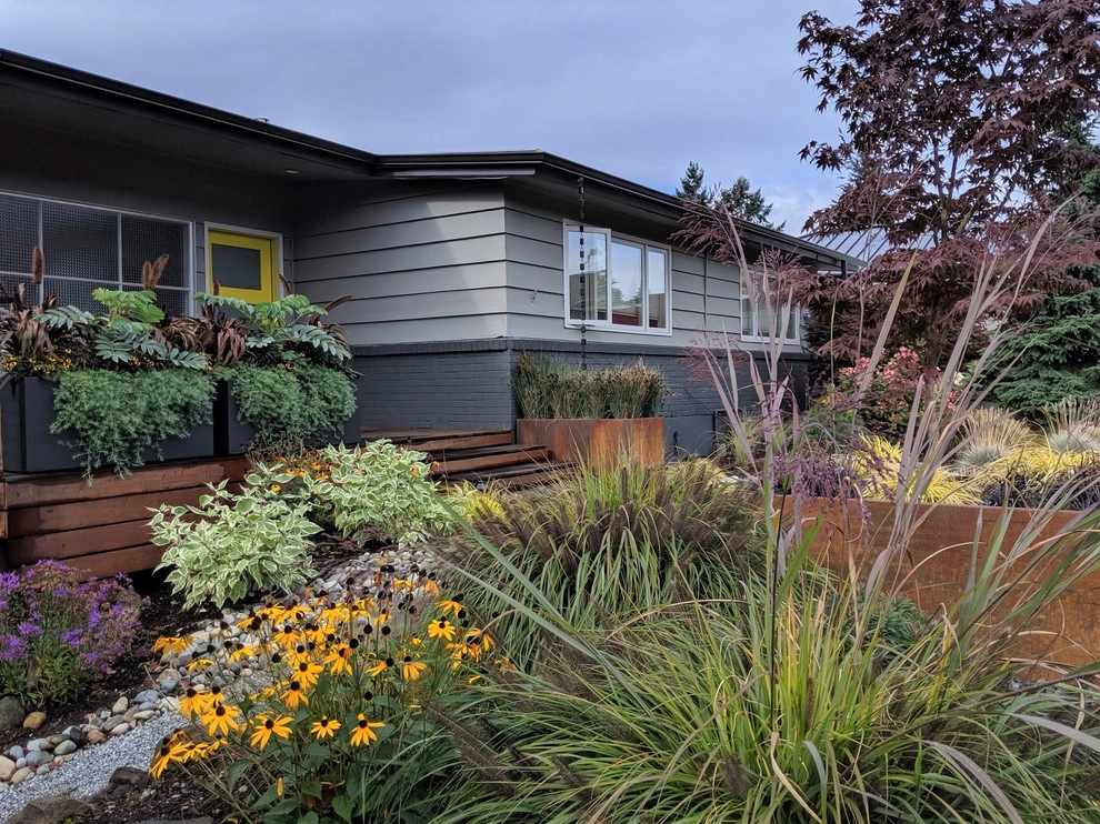 Broadview Mid-Century Makeover by Olander Garden Design - Photo 9