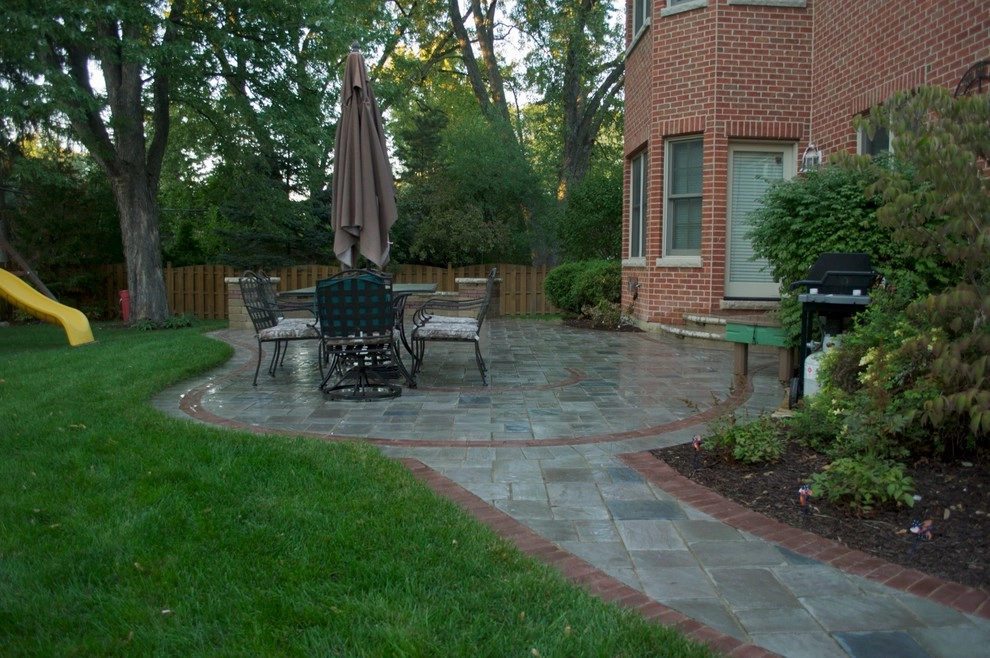 Contemporary Patio by Old World Brick Paving - Photo 12