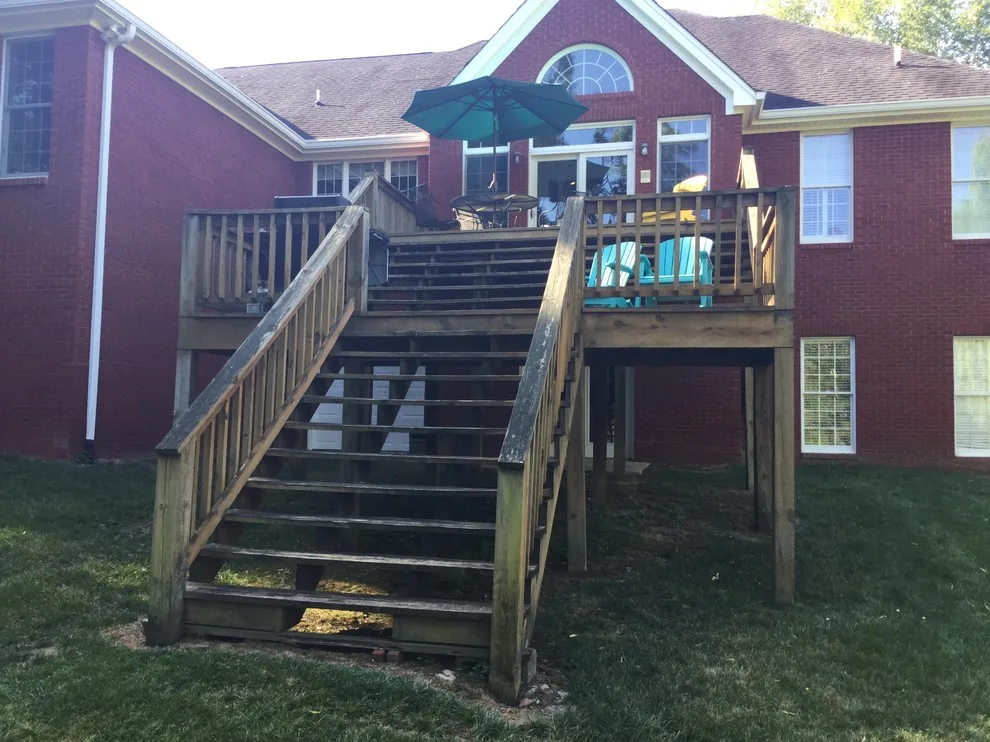 McDonald Project | Decking, Railing, and Patio Door by Chattanooga EXteriors - Photo 5