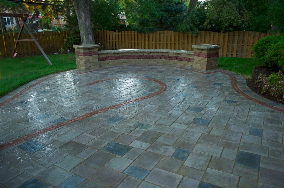Contemporary Patio by Old World Brick Paving - Photo 9