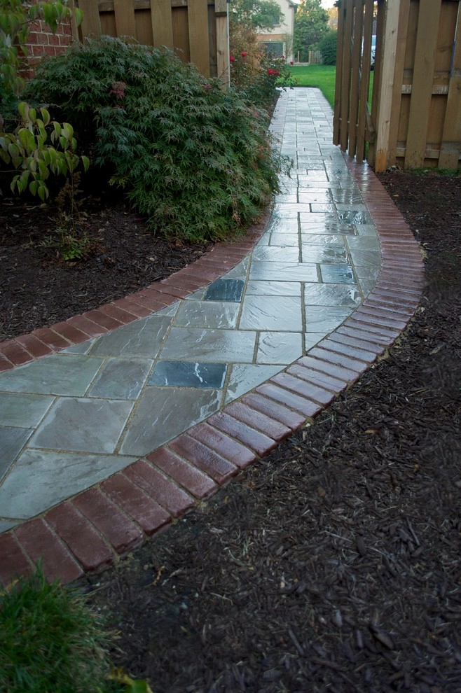 Contemporary Patio by Old World Brick Paving - Photo 7