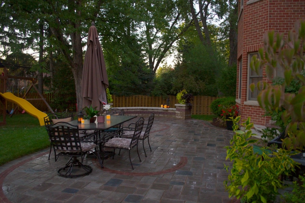 Contemporary Patio by Old World Brick Paving - Photo 4