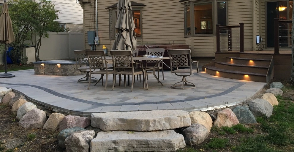 Rose Outdoor Living Space by Omega Brick & Landscaping - Photo 2