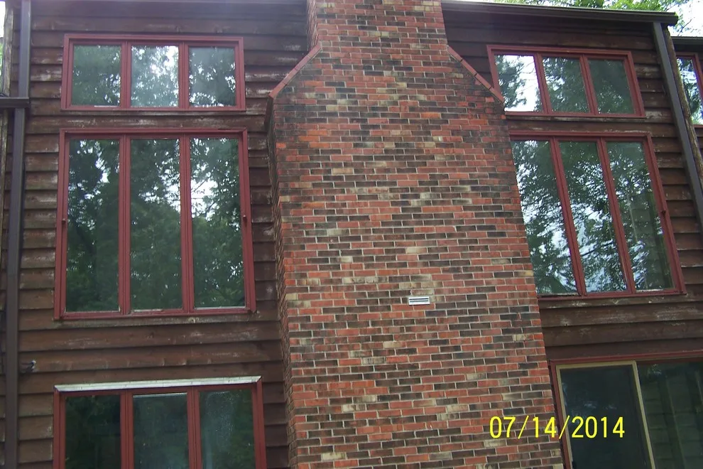 Chesterfield, MO - LP SmartSide, Versetta Stone, and Windows Project by Clearview Windows And Siding - Photo 7
