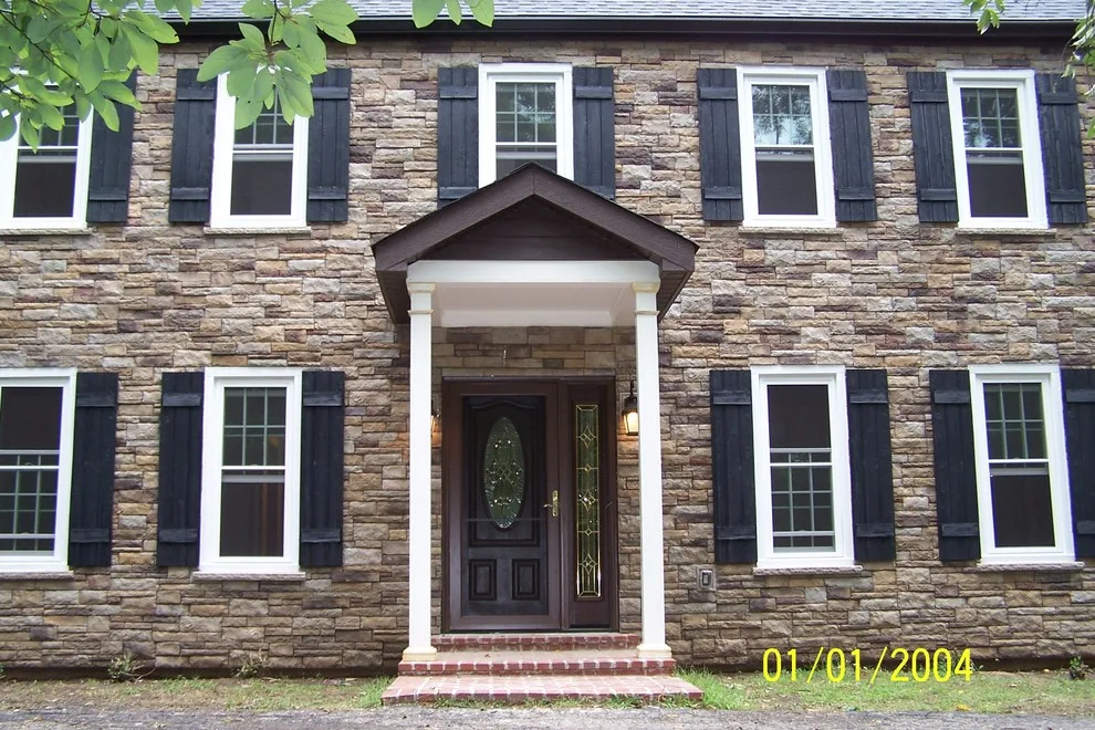 Chesterfield, MO - LP SmartSide, Versetta Stone, and Windows Project by Clearview Windows And Siding - Photo 6