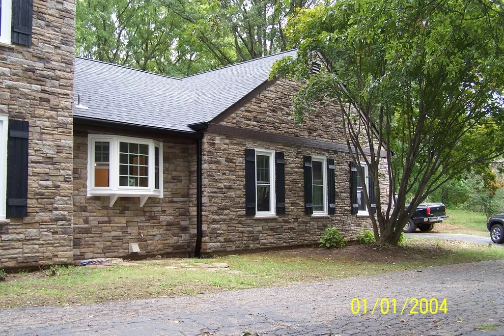 Chesterfield, MO - LP SmartSide, Versetta Stone, and Windows Project by Clearview Windows And Siding - Photo 12