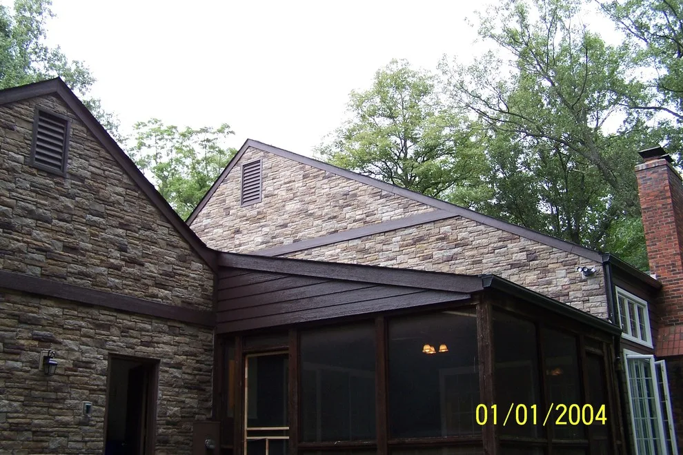 Chesterfield, MO - LP SmartSide, Versetta Stone, and Windows Project by Clearview Windows And Siding - Photo 8