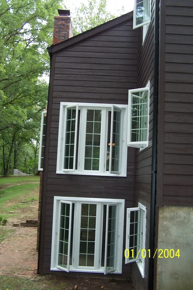 Chesterfield, MO - LP SmartSide, Versetta Stone, and Windows Project by Clearview Windows And Siding - Photo 13