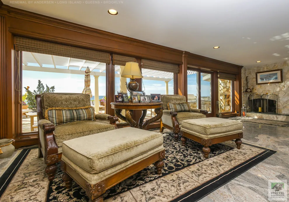 Living Spaces, Verandas & Sunrooms Featuring Newly Installed Windows by Renewal By Andersen Long Island - Photo 13