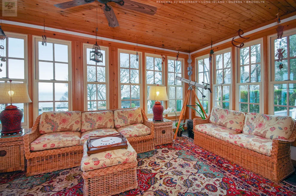 Living Spaces, Verandas & Sunrooms Featuring Newly Installed Windows by Renewal By Andersen Long Island - Photo 14