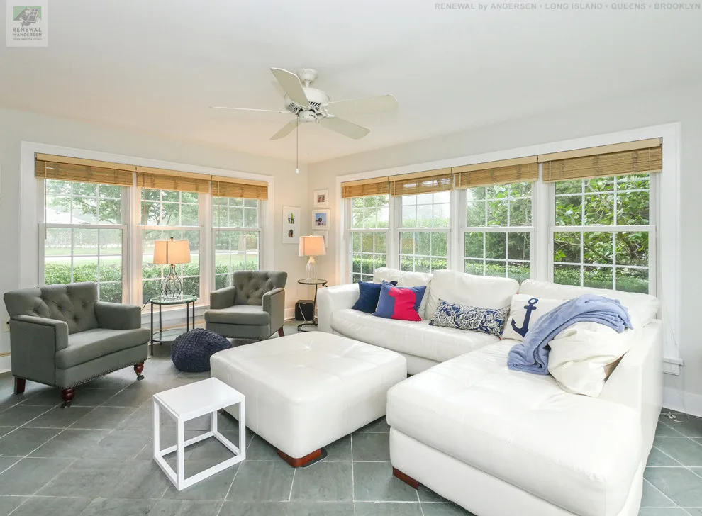 Living Spaces, Verandas & Sunrooms Featuring Newly Installed Windows by Renewal By Andersen Long Island - Photo 12