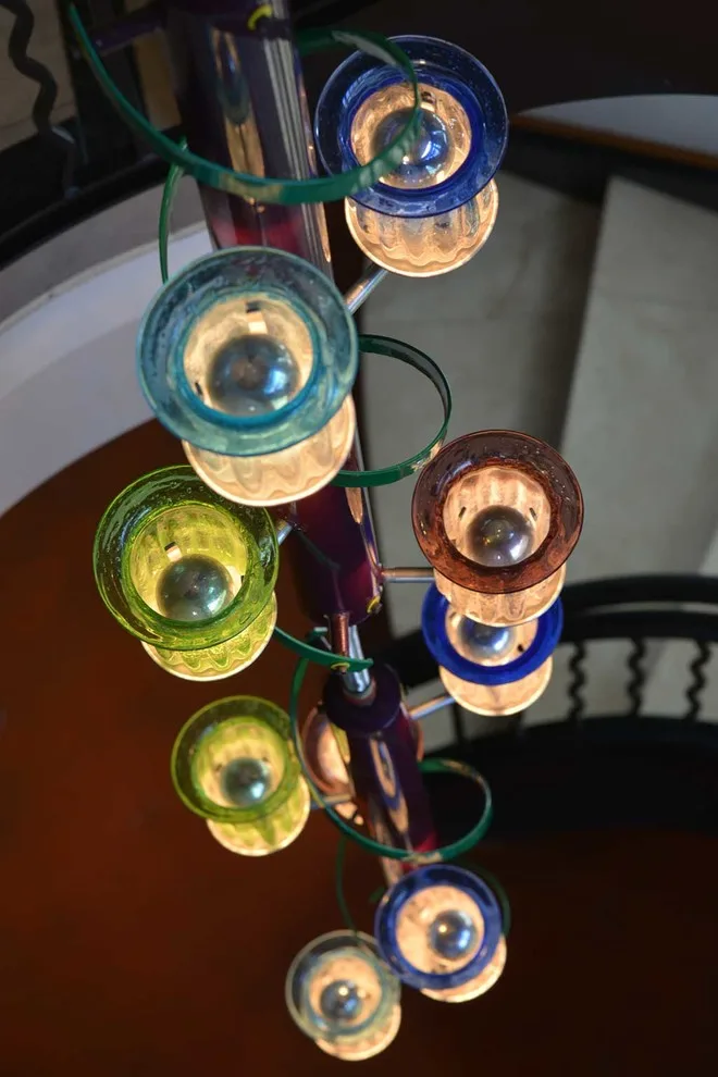 Artistic Glass Ceiling Light by Trimble Studios - Photo 3