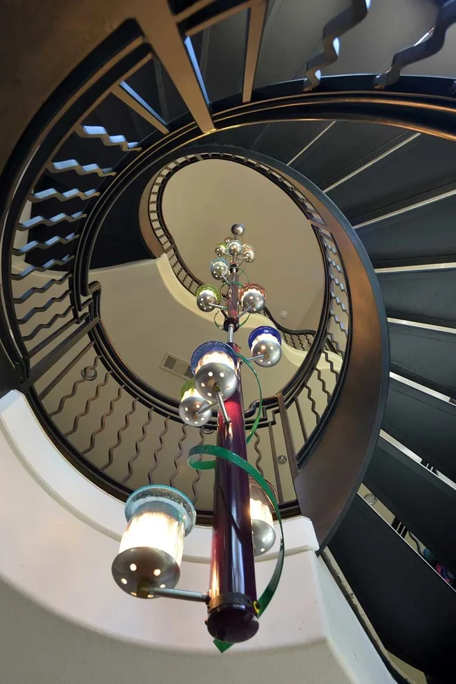 Artistic Glass Ceiling Light by Trimble Studios - Photo 6