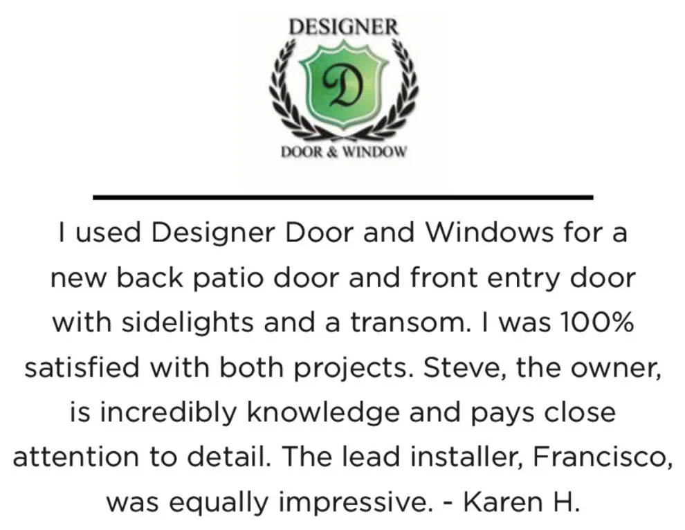 Customer Feedback by Designer Door And Window - Photo 15