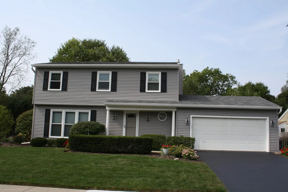 Wheaton Gray Mastic Siding by Schmidt Exteriors, Inc. - Photo 2