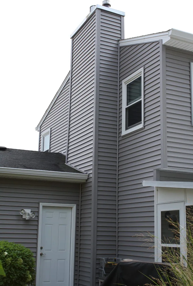 Wheaton Gray Mastic Siding by Schmidt Exteriors, Inc. - Photo 3
