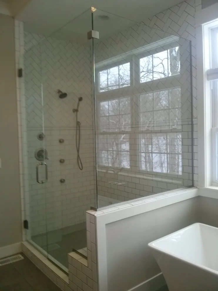 Pivoting Glass Shower Enclosures by Illinois Valley Glass & Mirror - Photo 2