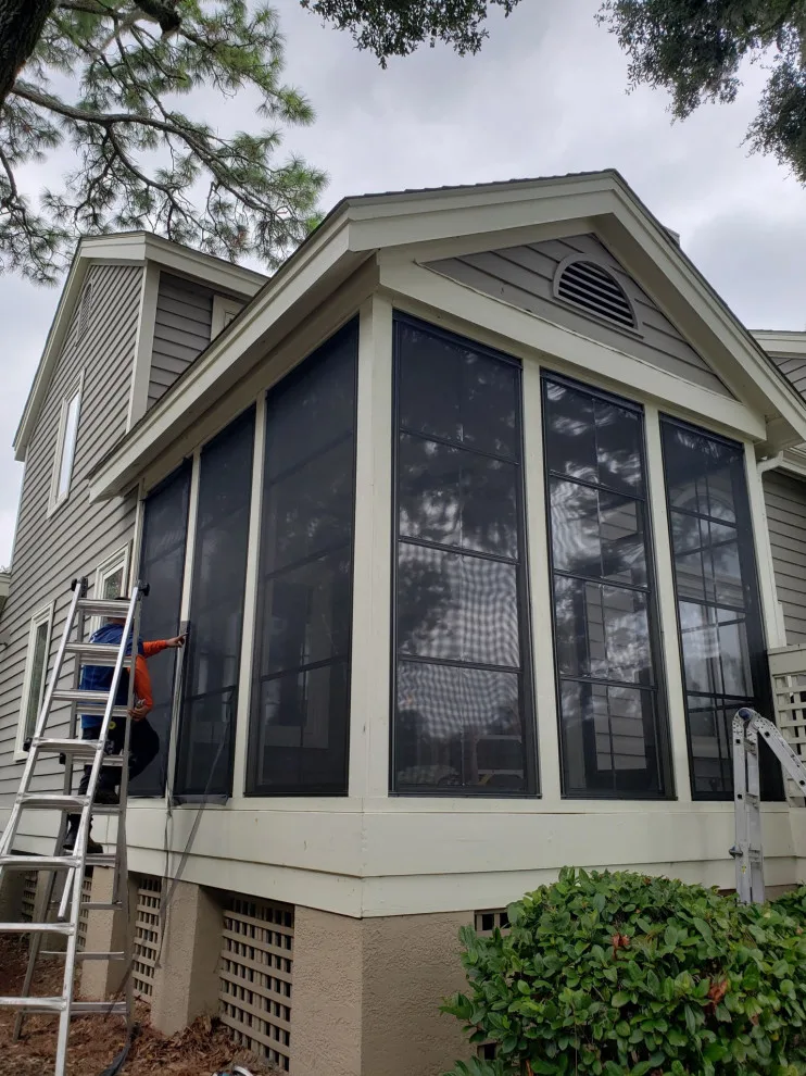 Coastal Sunroom and Screen Solutions Vinyl Windows by Low Country Sunrooms And Screens LLC - Photo 32