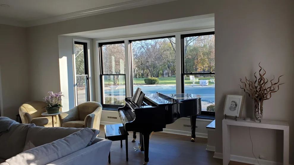 Pella fully black windows by Level 5 Exteriors - Photo 2
