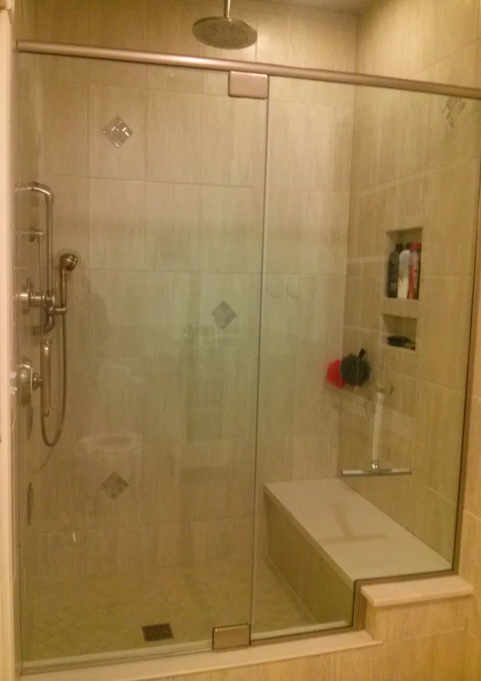 Pivot Hinged Shower Doors by Illinois Valley Glass & Mirror - Photo 3