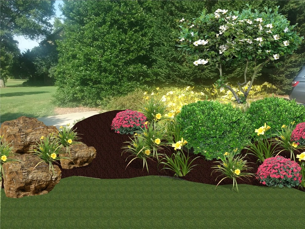 Virtual Plant Scape Design Before and After by Outerior Design - Photo 8