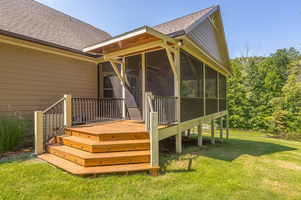 Enclosed rear porch by Chattanooga EXteriors - Photo 6