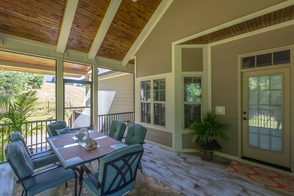 Enclosed rear porch by Chattanooga EXteriors - Photo 7